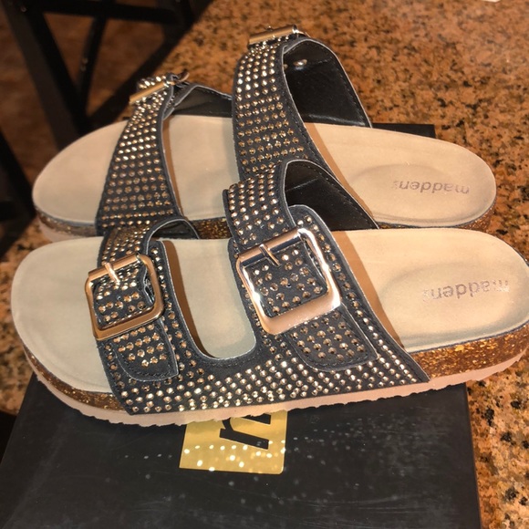 Madden Girl | Shoes | Madden Girl Brianne Sandal Black M Usa  Madden girl brianne sandal black 1M USA